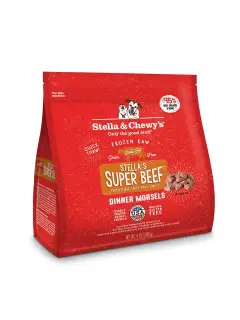 Stella's Super Beef Frozen Raw Dinner Morsels 1.8 kg
