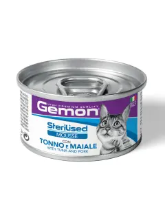 Sterilised Mousse with Tuna and Pork 85 g