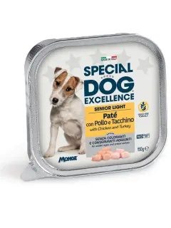 Special Dog Excellence Senior Light肉酱 鸡肉和火鸡肉配方 150 g