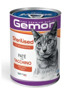 Sterilised Cat Paté with Turkey 400 g