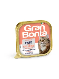 Gran Bontà Adult Cat Paté with Salmon 100 g
