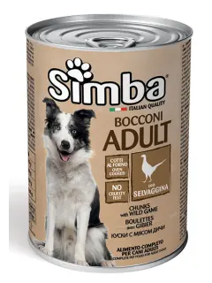 Simba Dog Chunks with Wild Game 415 g