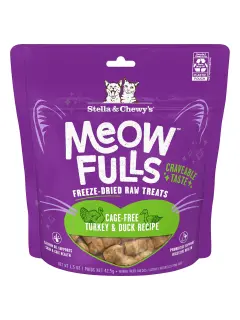 Meowfulls Turkey & Duck Cat Treats 43 g
