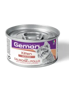 Kitten Mousse with Salmon and Chicken 85 g
