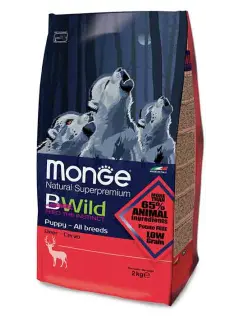 BWild All Breeds Puppy and Junior Wild Deer 2 kg