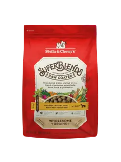 SuperBlends Raw Coated Chicken & Duck Recipe + Superfoods para perros 1.6 kg