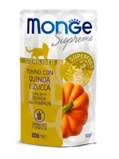 Supreme Sterilised Cat Tuna Flakes with Quinoa and Pumpkin 80 g