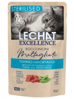 LeChat Sterilised Chunkies Tuna with Vegetables 85 g