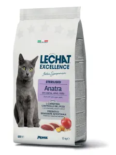 LeChat Excellence Cat Sterilised Duck 1.5 kg