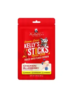 Freeze Dried Chicken and Blueberry Soft Stick 50 g
