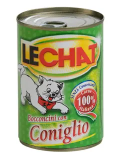 LeChat Classic Chunkies au lapin pour chats adultes 400 g