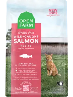 Wild-Caught Salmon Grain-Free Dry Cat Food 1.8 kg
