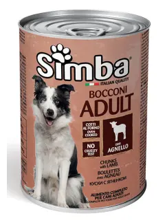 Simba Dog Chunks with Lamb 415 g