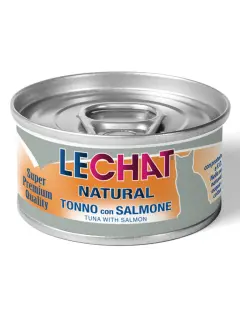 LeChat Natural Tuna Flakes with Salmon 80 g