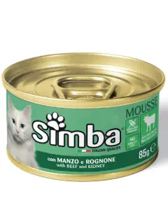 Simba Cat Mousse with Beef and Kidney 85 g