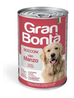 Gran Bontà All Breeds Adult Chunks with Beef 400 g