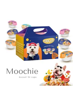 Wet Dog Food Box Set 24 Cups (Mixed Flavours)