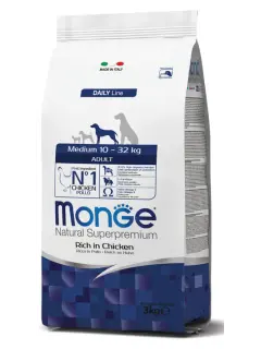 Natural Superpremium Medium Adult Rich in Chicken 3 kg