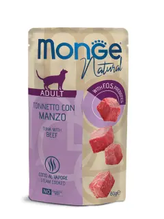 Natural Tuna with Beef Adult 80 g
