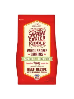 ビーフレシピ パンプキン＆キヌア Raw Coated Kibble Wholesome Grains 小型犬用 1.6 kg