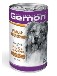 Medium Adult Dog Chunks with Chicken and Turkey 1250 g