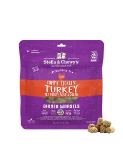 Tummy Ticklin' Turkey Freeze-Dried Raw Dinner Morsels for Cats 99 g