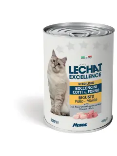 LeChat Two-Flavor Chunkies Chicken and Pork 400 g