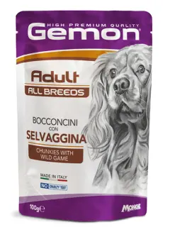 All Breeds Adult Dog Chunkies with Wild Game 100 g