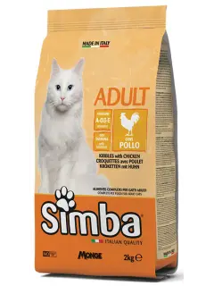 Simba Adult Cat Kibbles with Chicken 2 kg