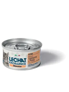 LeChat Excellence Mousse Kitten Rich in Salmon and Chicken 85 g