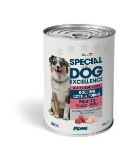 Special Dog Excellence Two-Flavor Chunks Veal and Chicken 400 g