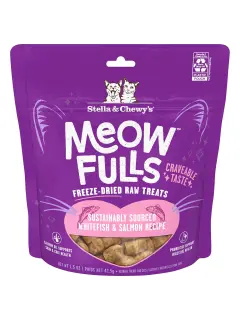 Meowfulls Whitefish & Salmon Cat Treats 43 g