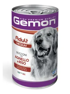 Medium Adult Dog Chunks with Lamb and Rice 1250 g
