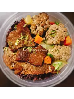 Roasted Beef with Rice