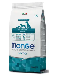 Natural All Breeds Adult Hypo Salmon and Tuna 2.5 kg