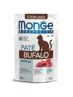 Monoprotein Pate Buffalo Sterilised 85 g