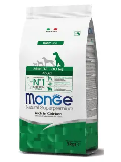 Natural Superpremium Maxi Adult с высоким содержанием курицы 3 kg