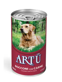 Artù ชิ้นเนื้อในน้ำซอส รสเนื้อสัตว์รวม 415 กรัม