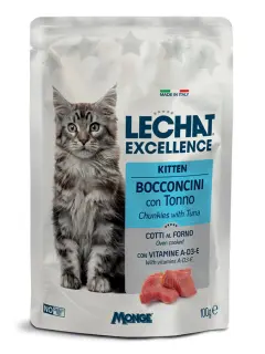 LeChat Excellence Chunkies au thon pour chaton 100 g