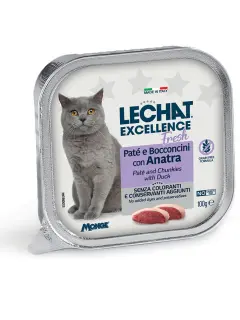 LeChat Excellence Fresh Adult Paté and Chunkies with Duck 100 g