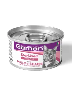 Sterilised Mousse with Chicken and Livers 85 g