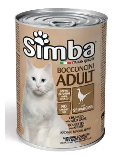 Simba Cat Chunkies with Wild Game 415 g