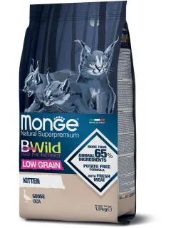 BWild Low Grain Kitten Goose 1.5 kg