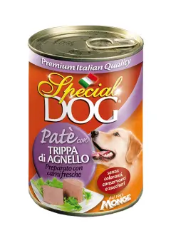 Special Dog All Breeds Adult Paté Lamb Tripe 400 g