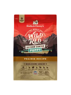 Wild Red Raw Coated Wholesome Grains Prairie Recipe for Puppies 1.6 kg
