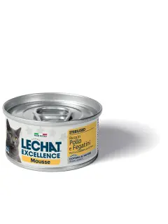 LeChat Excellence Mousse Sterilised Rich in Chicken and Livers 85 g
