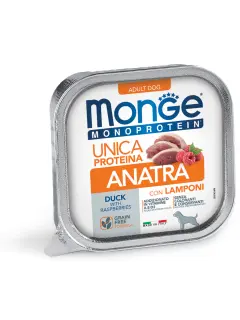 Monoprotein Paté 오리와 라즈베리 어덜트 150 g