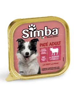 Simba Dog Paté with Beef and Peas 150 g