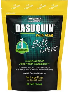 Dasuquin with MSM for Large Dogs 84 Chewable Tablets