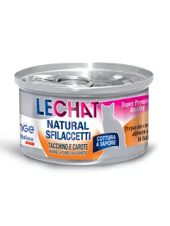 LeChat Natural Morsels of Turkey and Carrots 80 g